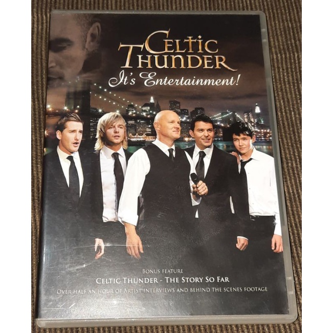 dvd Celtic thunder it's entertainment original ref 171