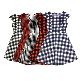 vestido xadrez feminino adulto roupa festa junina quadriculada vermelha roupa country quadrilha quermesse em Oferta na Shopee