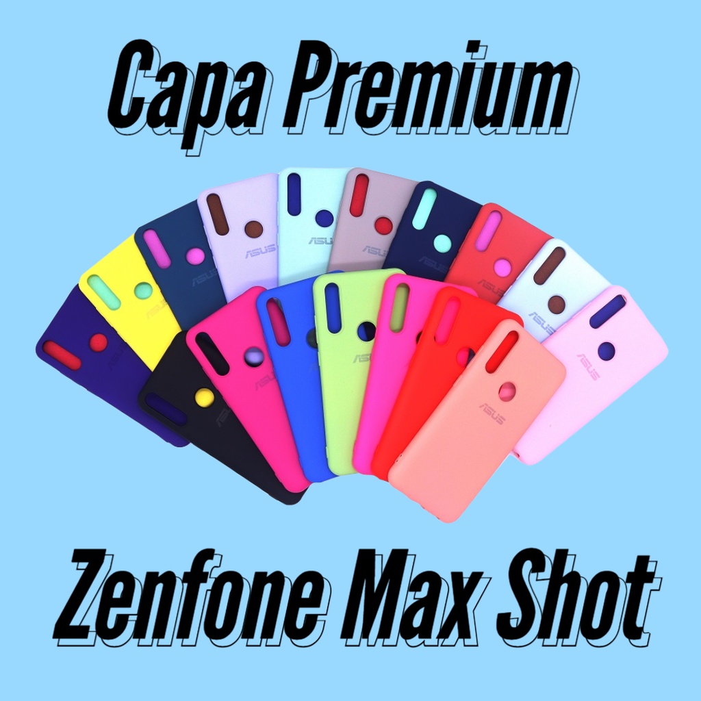 Capa Silicone Asus Zefone Max Shot ZB634KL