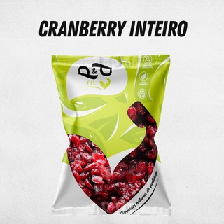 Cranberry Desidratado Inteiro 100g - Embalado A Vácuo
