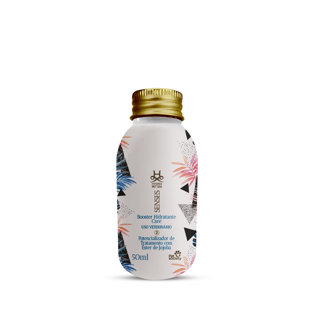 Hidratação Pet Booster Hydra Pet Spa Senses Care Extrato de Algodão Para Cães e Gatos 50mL