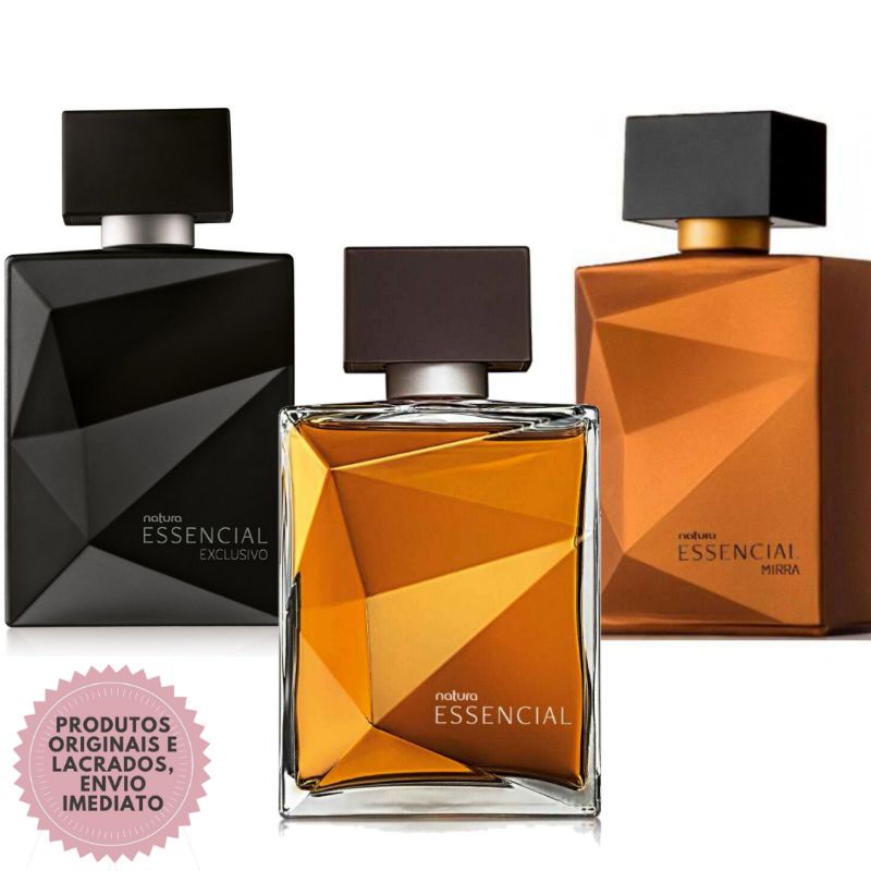 Perfume Masculino Natura Deo Parfum Essencial Tradicional Exclusivo E Mirra Ml