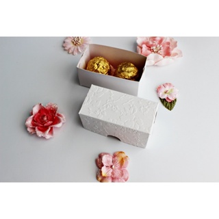 40 caixa para 2 doces 8x4x4x cm branca pronta entrega em Oferta na Shopee