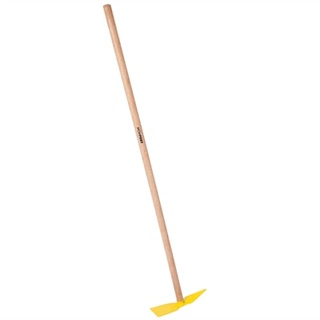 Sacho Coracao OU Duas Pontas Momfort C/cabo Madeira 1,20m Amarelo/Preto em Oferta na Shopee