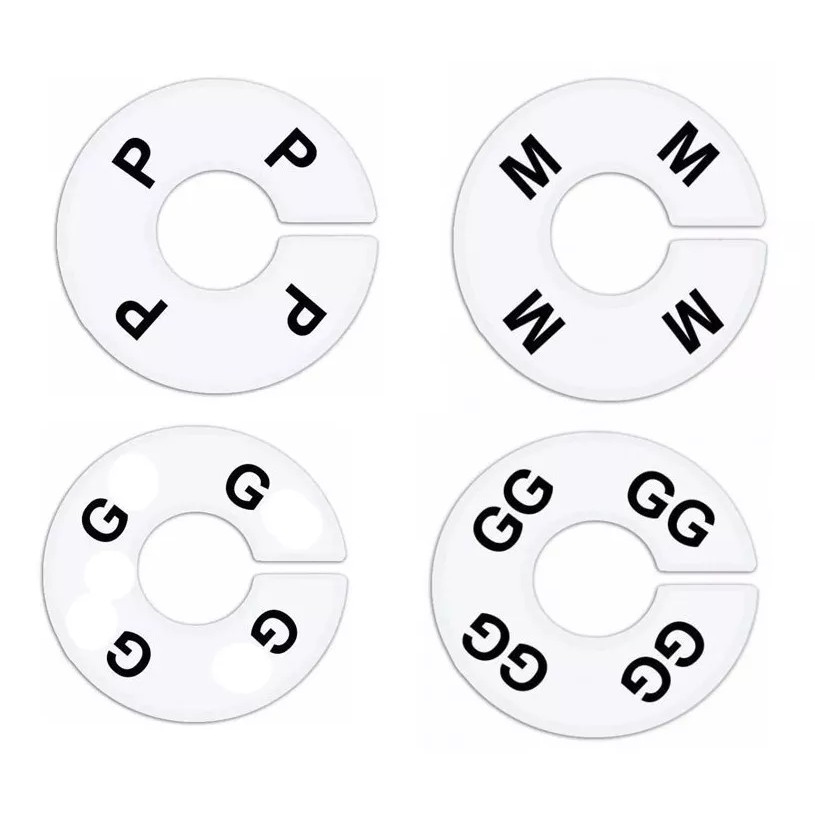 divisor e separador de Cabides  de araras kit com 20 unidades em Oferta na Shopee