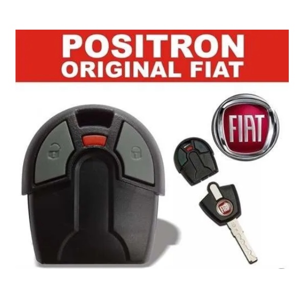 Controle Alarme Original Fiat Para Positron Uno Palio Siena Strada