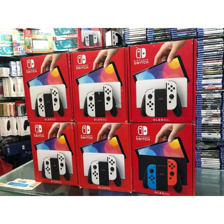 Nintendo Switch 64GB Oled Model | Shopee Brasil