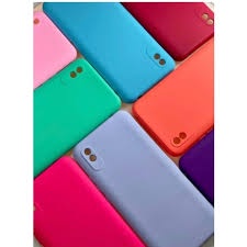 Kit 2X1 Xiaomi Redmi 9A / 9i - Capa Silicone Líquido Aveludada Colorida + Película Frontal Ceramica