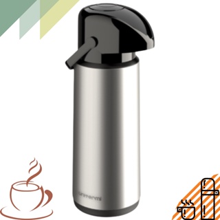 Garrafa Térmica Inox 1,8l Litros Verona De Pressão Unitermi Café Chá Tereré Chimarrão Água em Oferta na Shopee