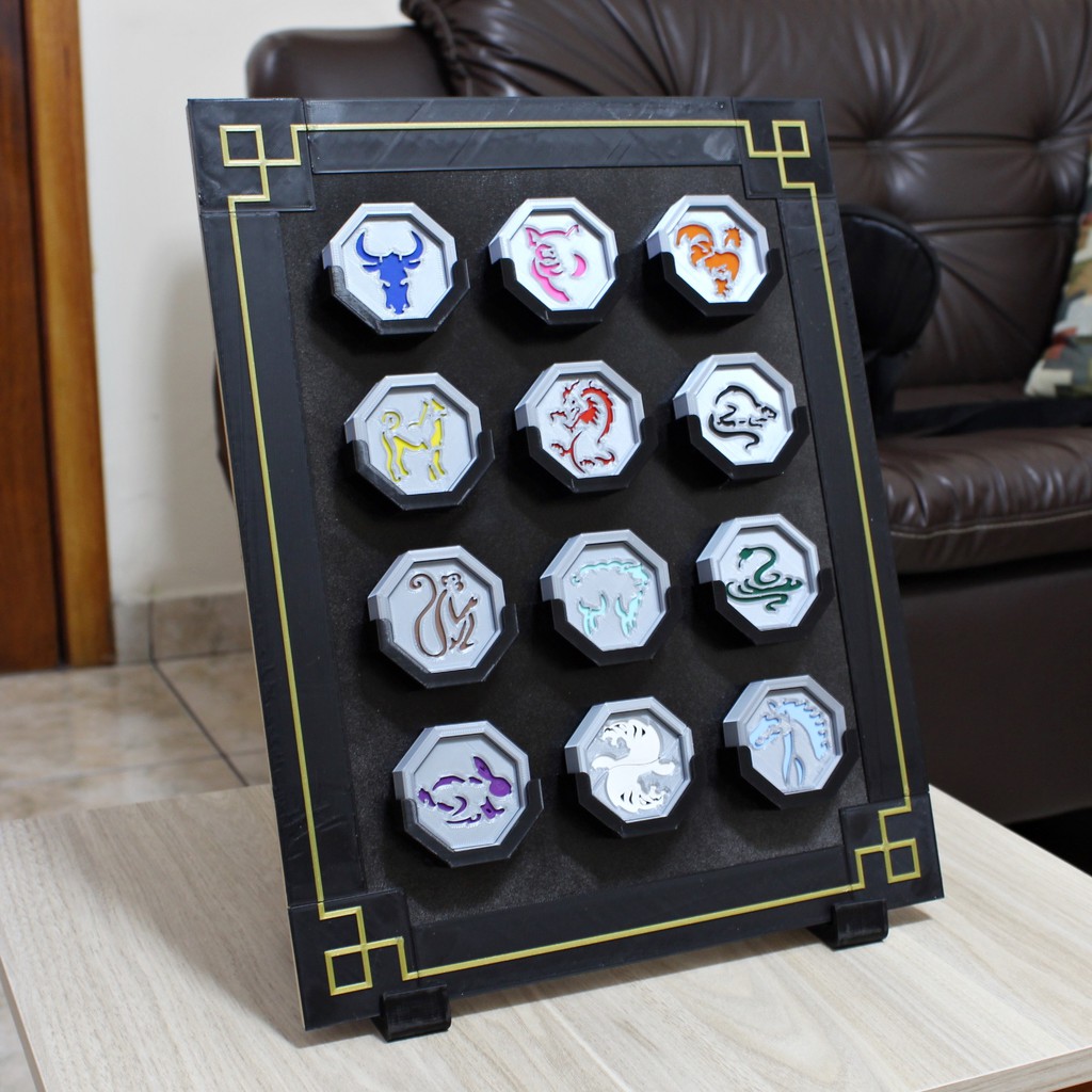 Conjunto 12 Talismãs (As aventuras de Jackie Chan)