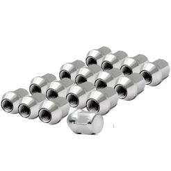 16 Porca Roda Cromada 19mm Onix/Prisma/Spin/Civic/Fit/Chevette