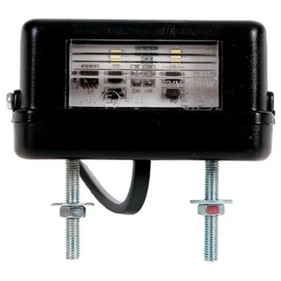 Lanterna De Placa Aspock Regpoint Small Com Cabo 12/24v