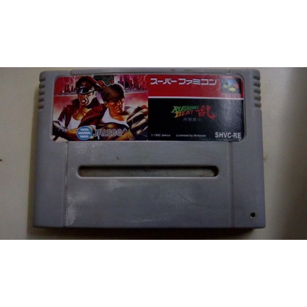 Fita Rushing Beat Run Jogo Snes cartucho super Nintendo