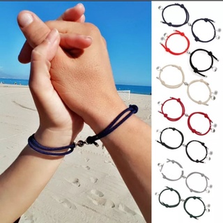 Pulseiras Magnética atração mulheres/Homens Casal Ajustável Amores Amizade/Namorados