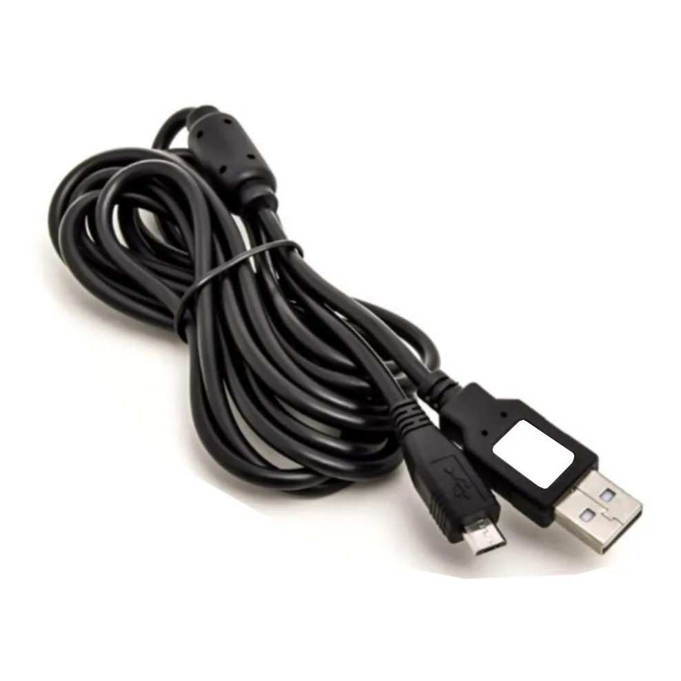 Cabo Usb V8 Carregador Controle Ps4 Com Filtro - 1.80 Metros
