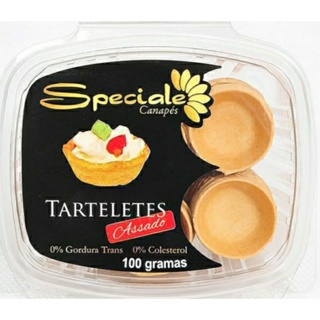 Tartelete Assada, Petisco Canapés 100g em Oferta na Shopee