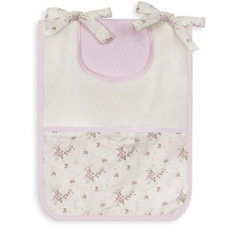 Porta trecos do bebê bolsa guarda fraldas e demais itens no varão do armário