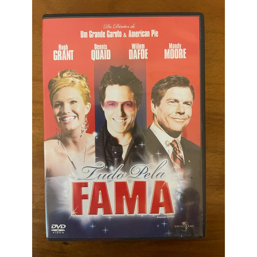 DVD Tudo Pela Fama - Hugh Grant