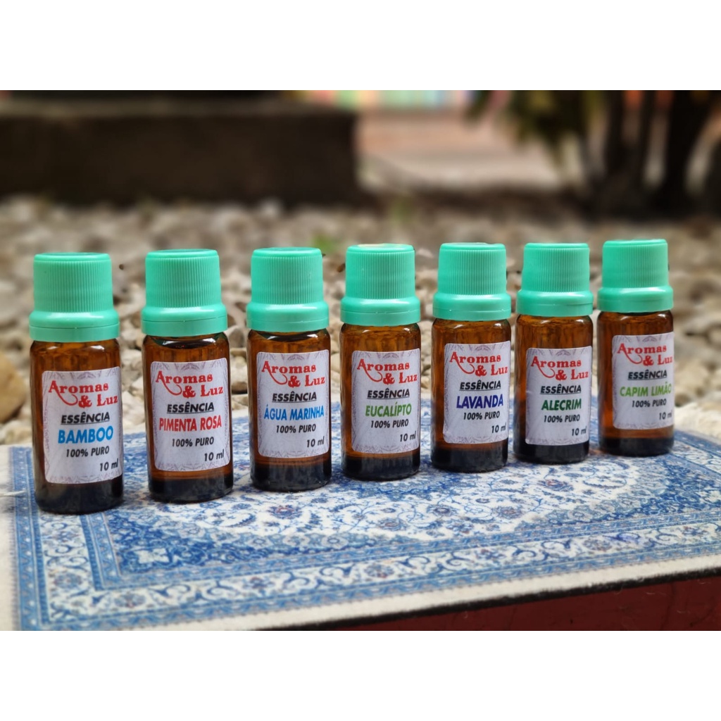 Essências de Aromatizador e Difusor Elétrico a Base de Água - 10 ml