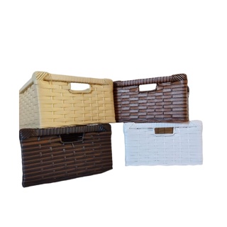 Cesta Gaveta Organizadora Fibra Sintética 15x25x28 em Oferta na Shopee