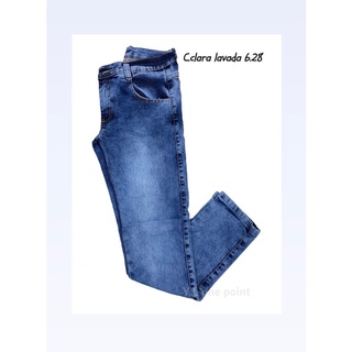 Calça Jeans infantil slim skinny com elastano coleção 2021