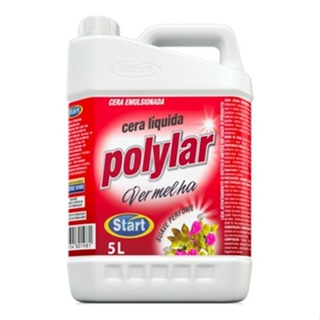 Cera Liquida 5 Litros Polylar Vermelha Start Limpeza Piso em Oferta na Shopee