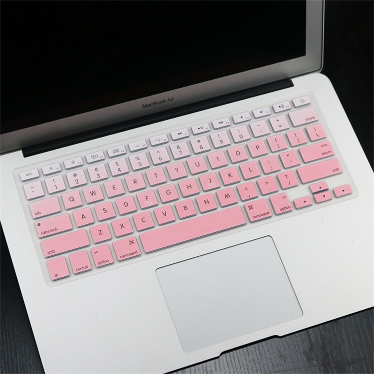 Protetor Da Pele Do Teclado De Silicone Para Macbook Pro Air 13 15 17 Retina A1502 A1425 A1466 A1398 A1286