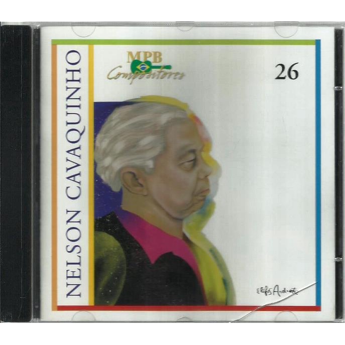 1289 Mcd- Cd Original 1997- MPB Compositores- Nº. 26- Nelson Cavaquinho- Musica Popular Brasileira