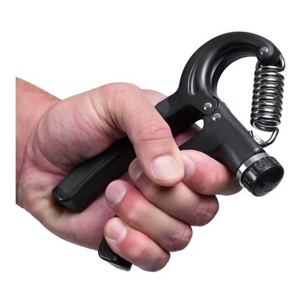 Hand Grip Flexor De Punho Exercício Para Mãos Ajustável Mola 60 Kg Treinar Antebraço
