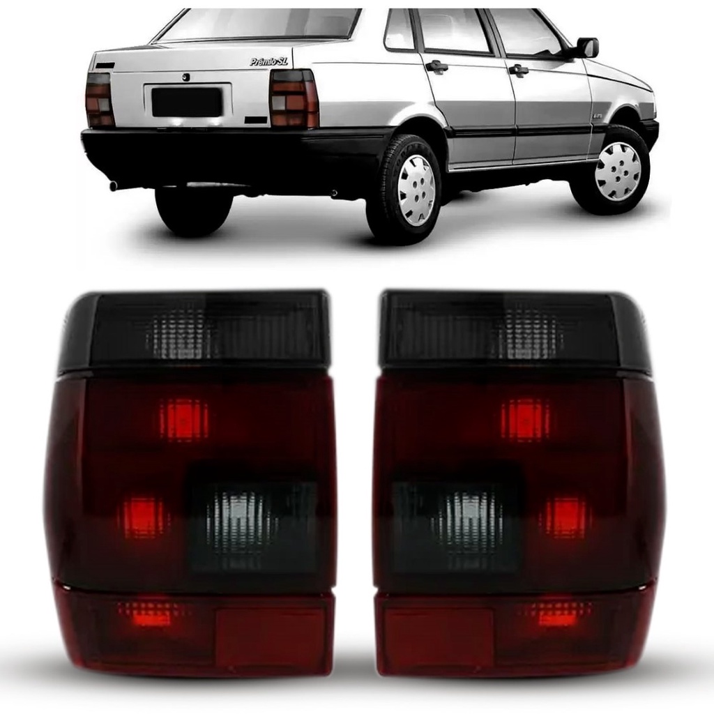 Lanterna Traseira Premio 1985 a 1994 Fumê em Oferta na Shopee