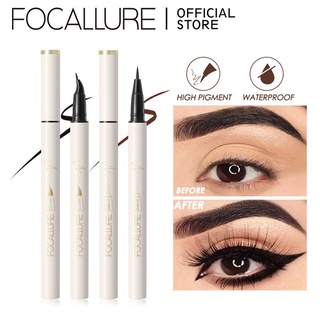 FOCALLURE Ultrafine Quick-dry Liquid Eyeliner Waterproof Long Lasting Eyeliner Beginner Easy to Wear Eye Makeup