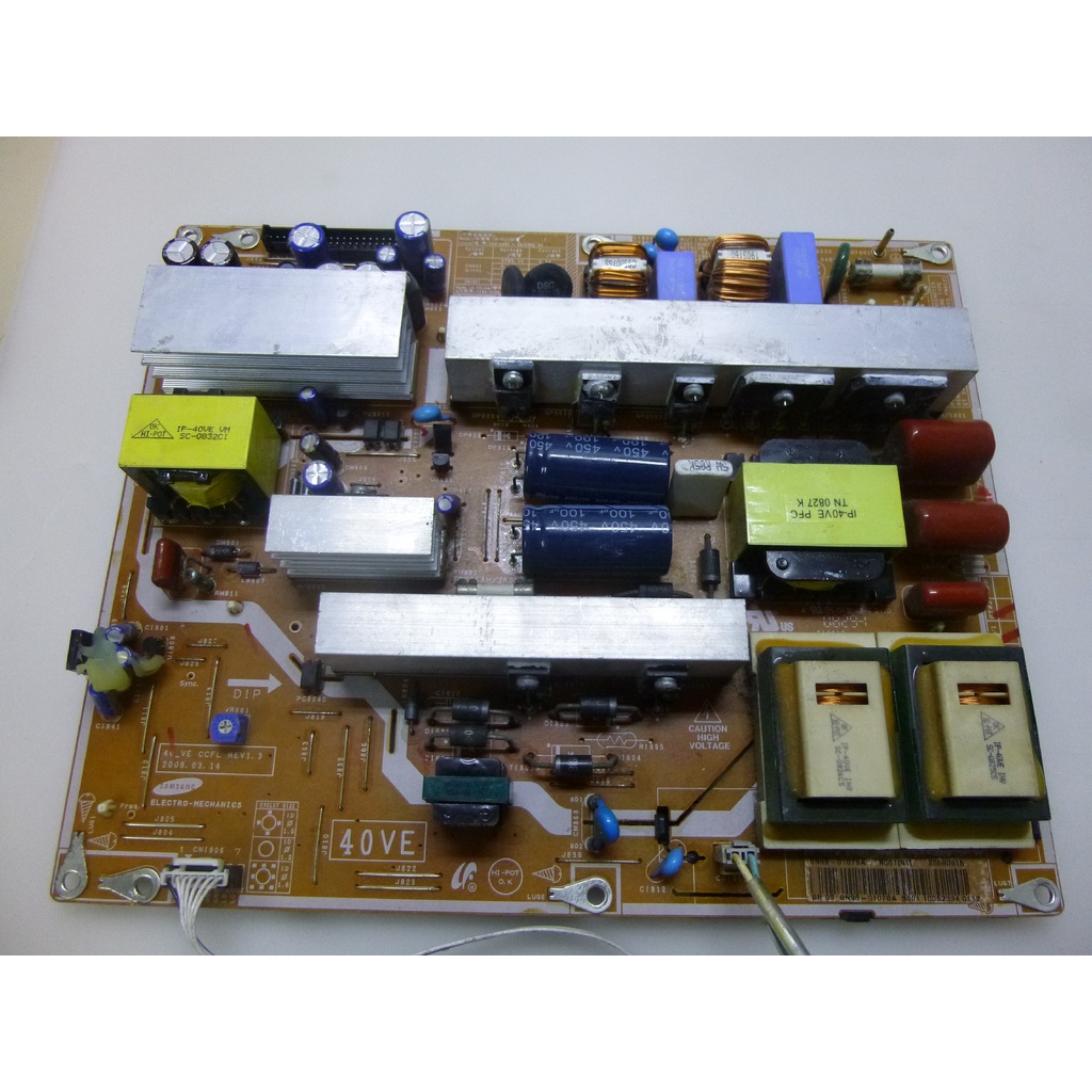 placa da fonte ln40a450  ln40a330j1 / bn98 01078a