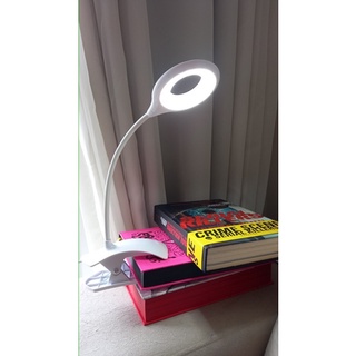 Luminária De Mesa Com Garra Manicure Maquiagem Leitura Usb