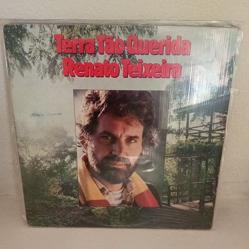 LP Renato Teixeira - Terra Tão Querida - raro - com encarte