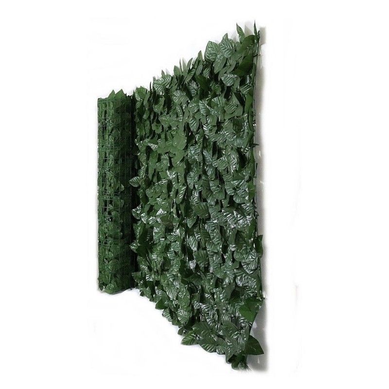 Muro ingles folha de ficus artificial 2mX0.50m para jardim verdical decoracao enfeite