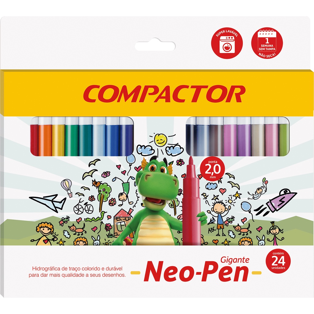 Neo-Pen Gigante 24 Cores