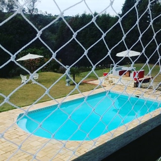 Kit  Completo 1.20x1.20 Redes de Proteção Para Crianças e Gatos, Para Janelas e Sacadas em Oferta na Shopee