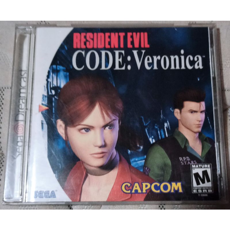 Resident Evil X Code Veronica Playstation 2 Ps2 Original - Escorrega o Preço