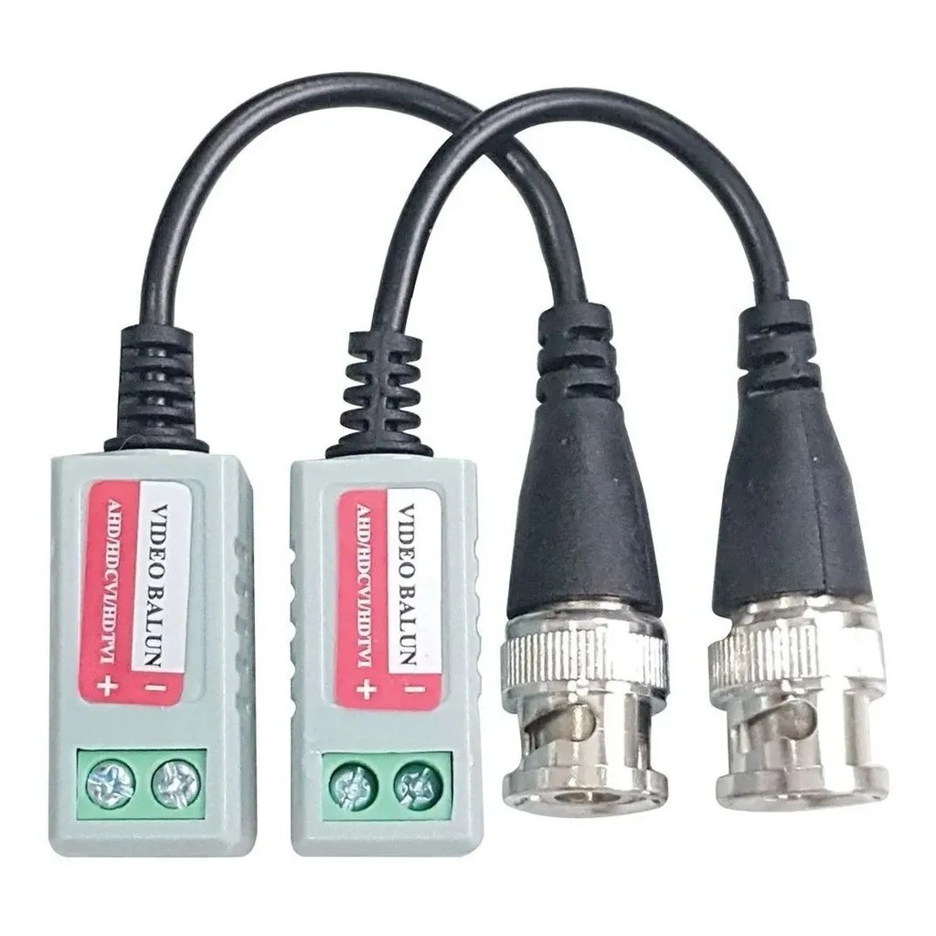 Conector Video Balun Engate Rapido Cameras HD Cvi Tvi Ate 600mts