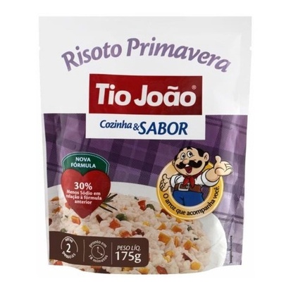 Arroz Tio João Risoto Primavera - 175g