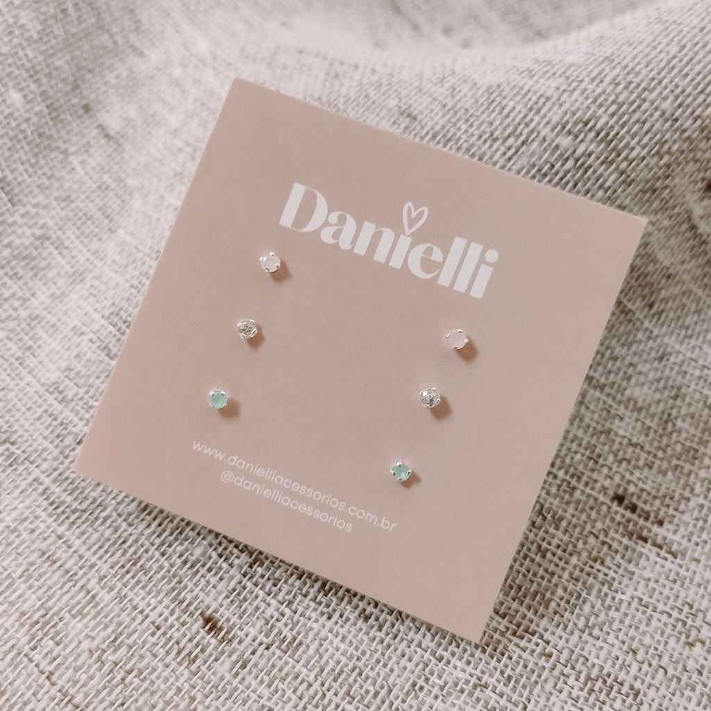 Brinco Zirconia Azul: Onde Comprar | BuscaProdutos