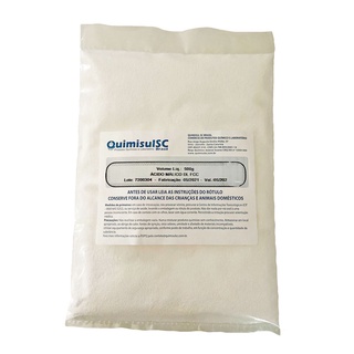 Ácido Málico 150g - Alimentício