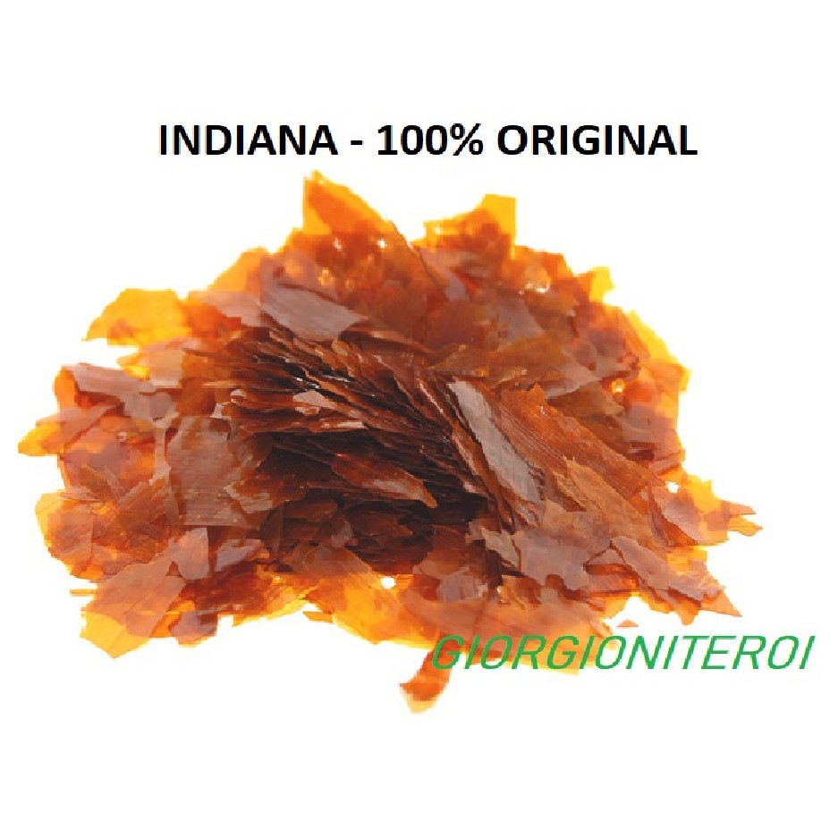 200 Gr Goma Laca Indiana Original Asa De Barata Mdf RJ em Oferta na Shopee