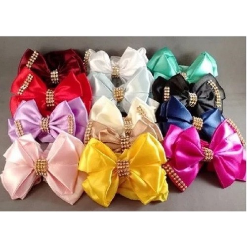 Kit 5 Unidades Faixa Tiara Laço Lacinho Bebê Menina Cabelo