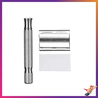 Aparelho de Barbear Aço Inox Metal Lâmina Gilete Prestobarba Antigo ...
