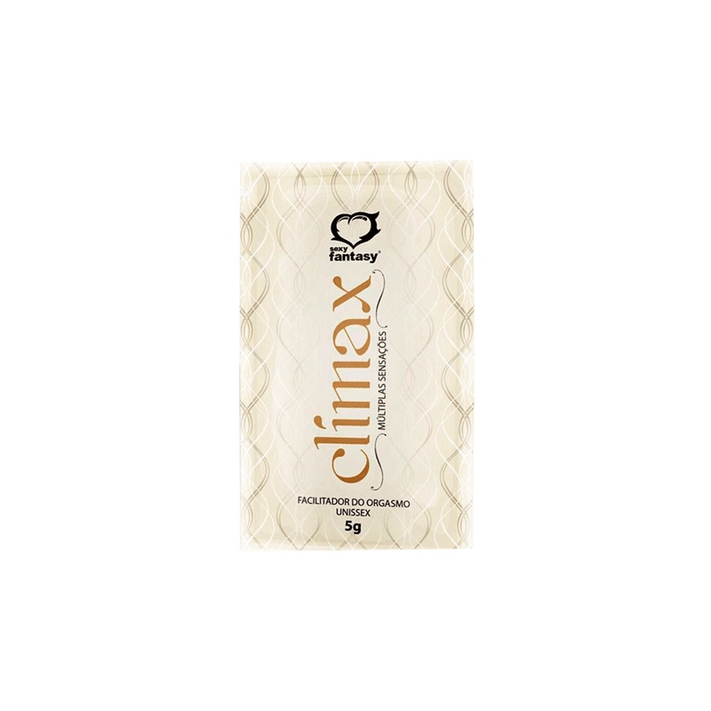 Gel Excitante Facilitador de Orgasmos e Possui um Mix de Sensações - Sexy Fantasy Climax Sachê - 5 Gramas em Oferta na Shopee
