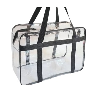 Bolsa Transparente De Mão Praia Piscina Academia