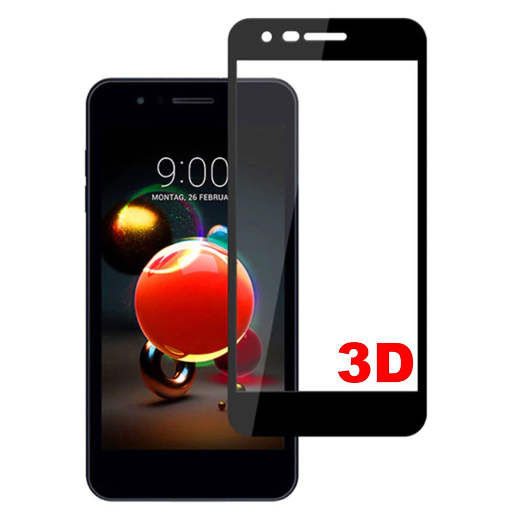 Película De Vidro 3d 5d 9d Lg K9 X210 Tv 2018 Full Cover Temperado Tela