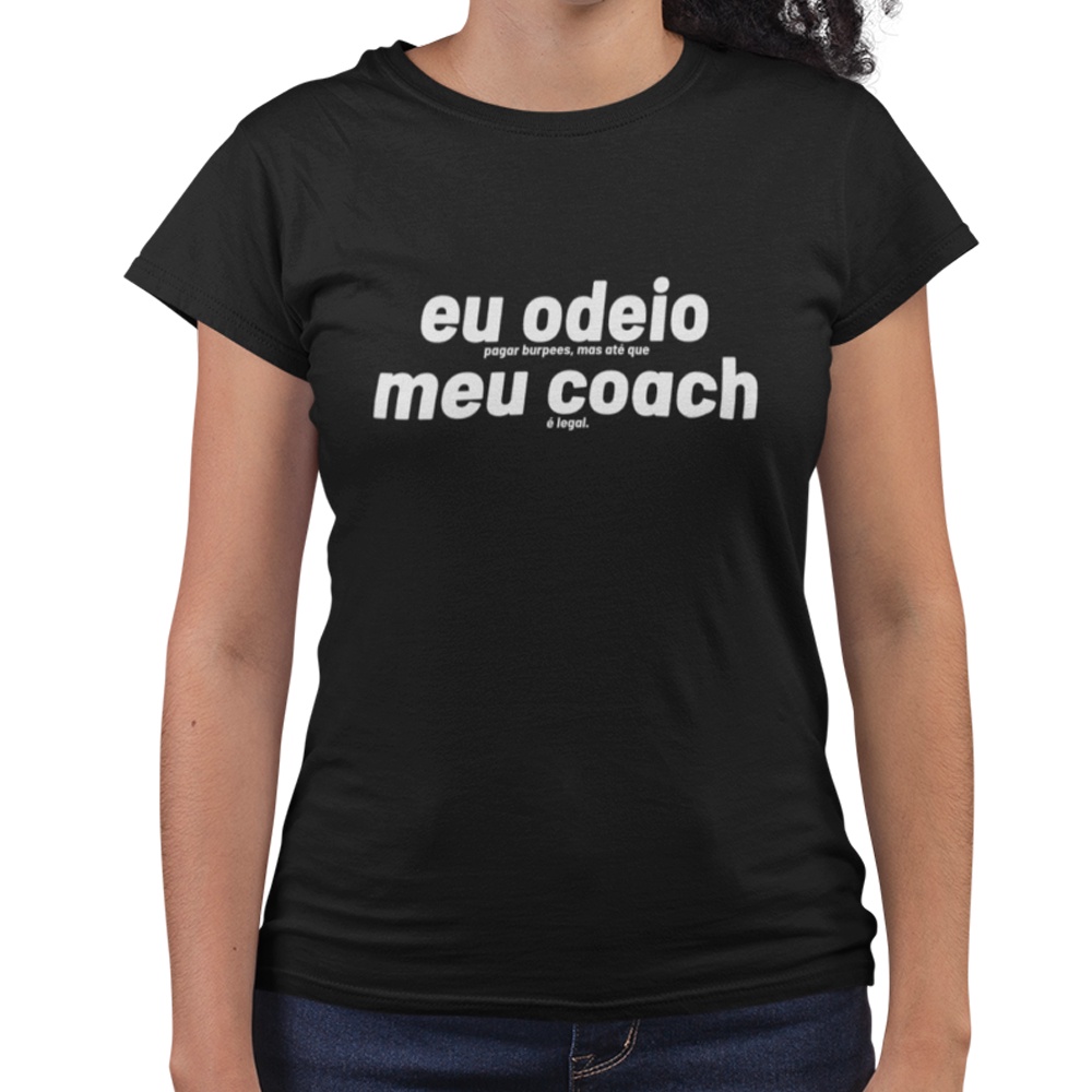 Blusa Meu Coach Feminina Baby look M01 | Shopee Brasil