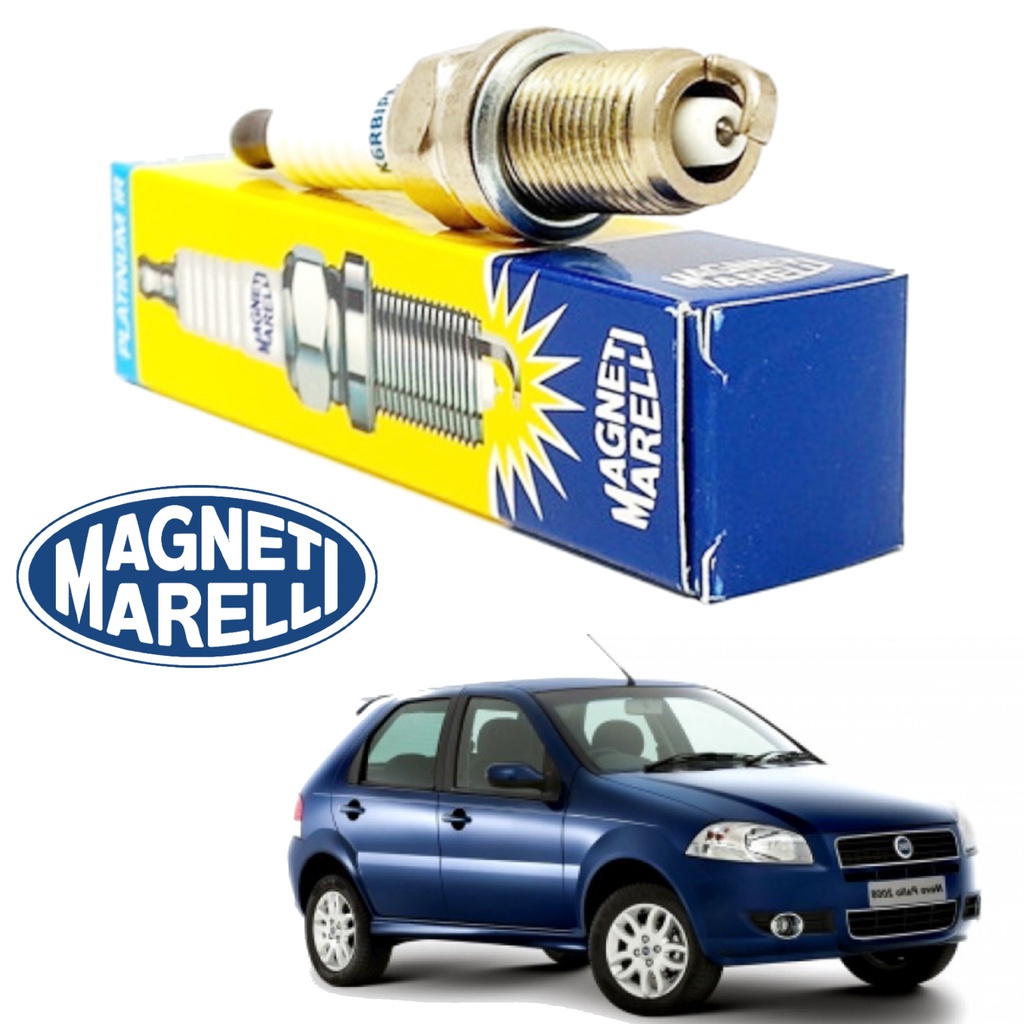 Vela De Ignição Fiat Palio - 1.4 8v Flex - 2007 A 2008 - 1 Vela